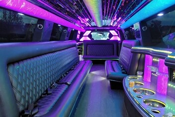 North Little Rock Limo Interior