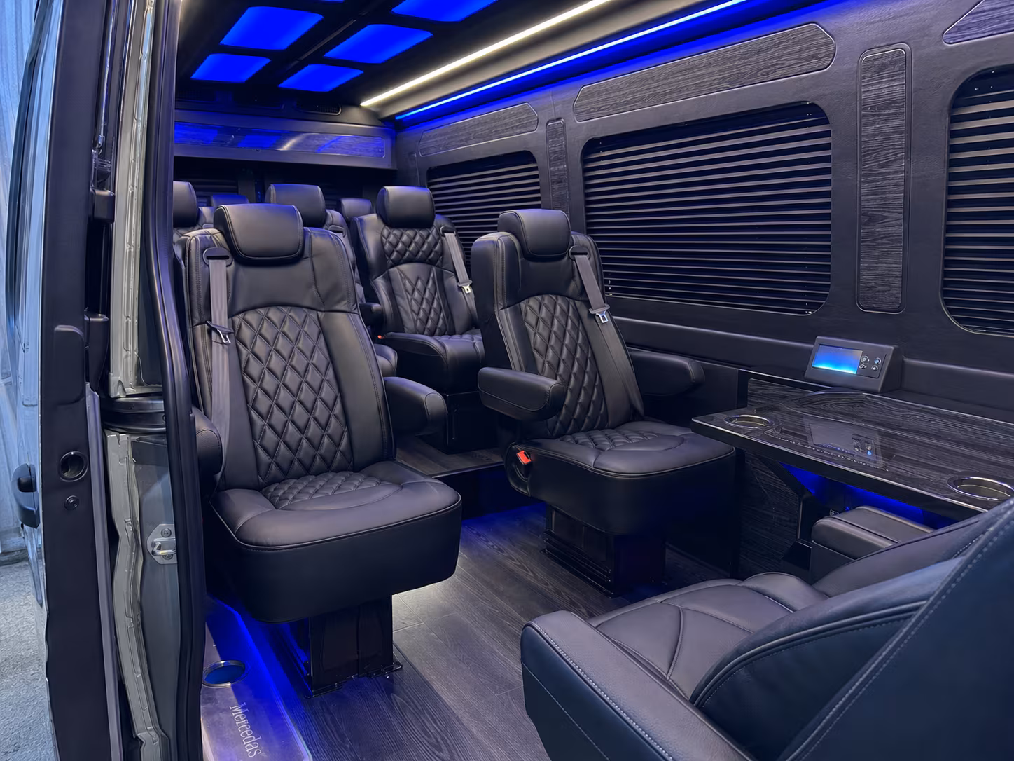 sprinter van transportation for groups and events across north little rock